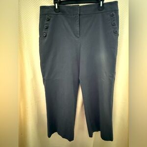 Dark gray capris - LOFT
